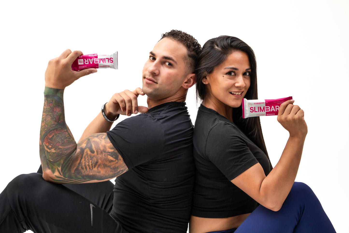 Barritas Slimbar Berries 60gr - 12 unidades