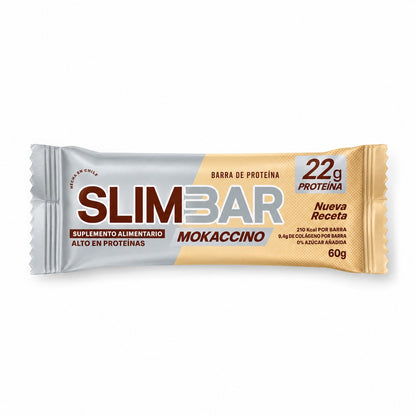 Barritas Slimbar Mokaccino 60gr - 12 unidades